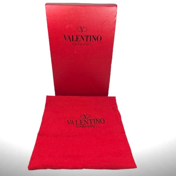 Valentino Garavani VLogo Leather Cutout Flat Slide Sandals - Size 38 - Picture 3 of 3